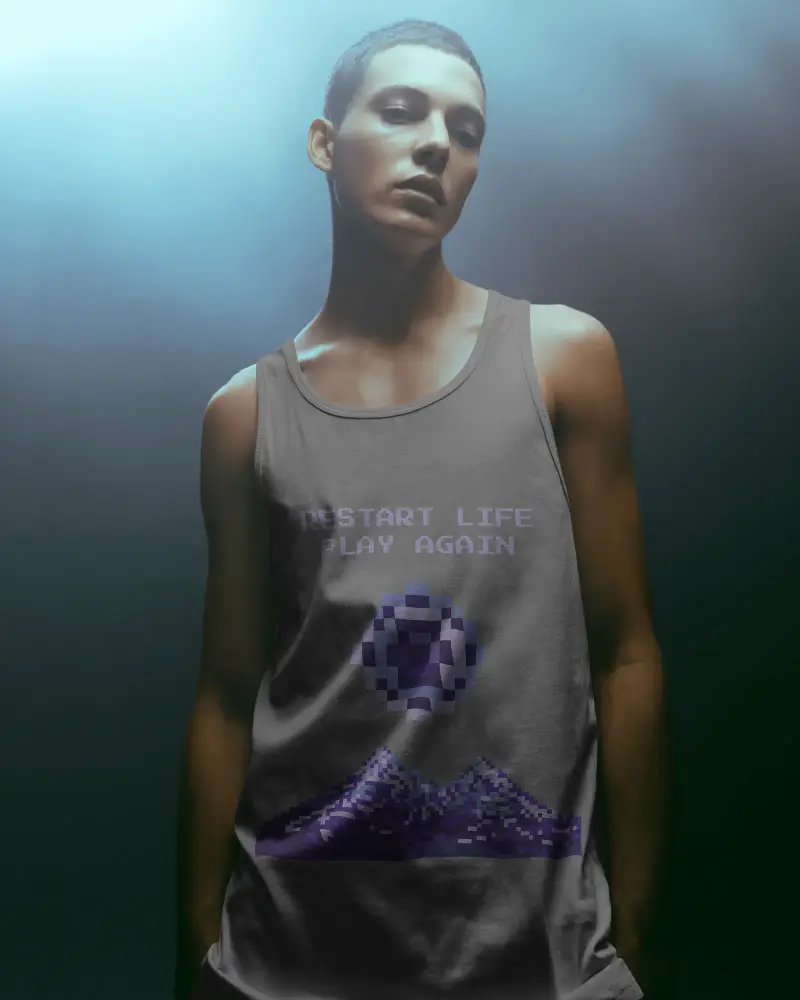 Premium Athletic Tank Top Mockup For Men Stylish Sleeveless Shirt Template