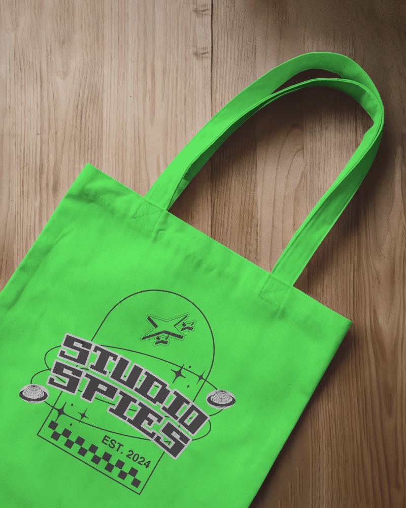 Minimalist Flat Lay Tote Bag Mockup White Canvas Bag On Wooden Surface With Soft Natural Lighting 0141