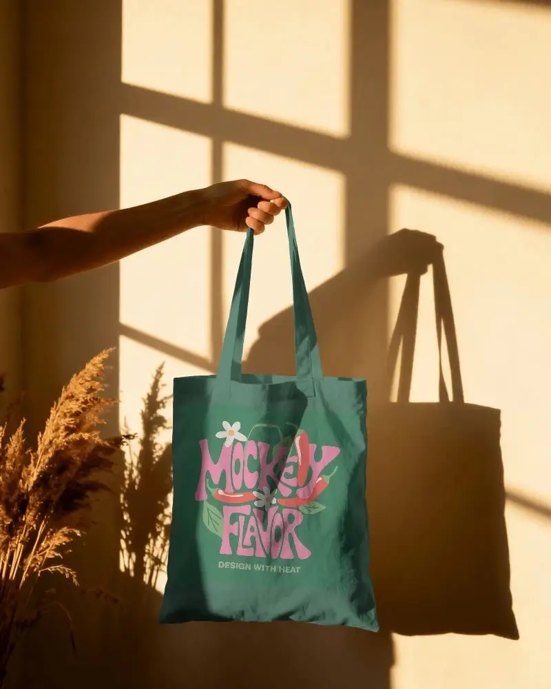 Eco Friendly Canvas Tote Bag For Daily Shopping And Casual Use Fashionable Accessory