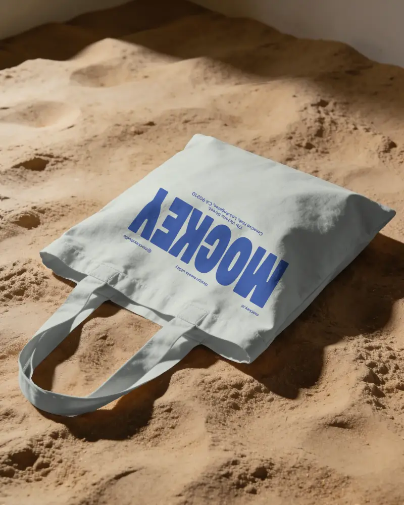 Eco Friendly Tote Bag Mockup For Sustainable Style And Daily Use Promotion