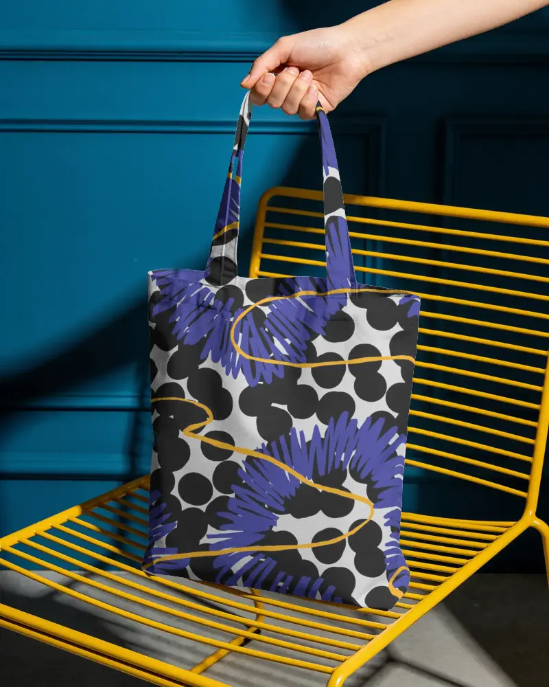 Ecofriendly Cotton Tote Bag Mockup For Custom Logo Print And Promotional Products Designs