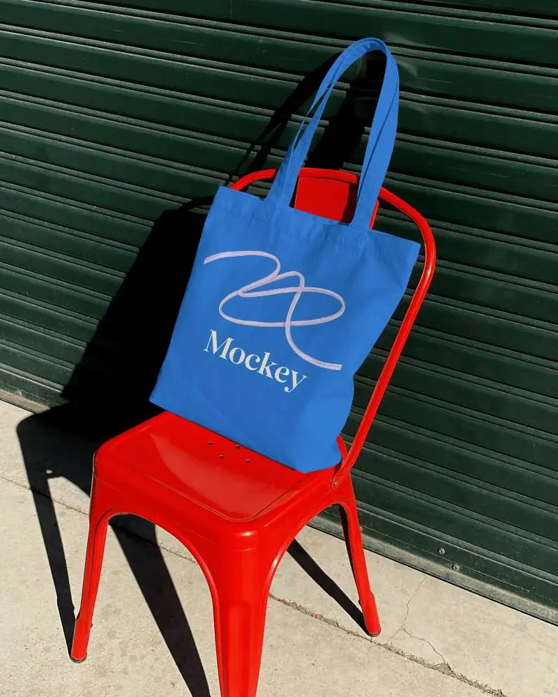 Stylish Eco Friendly Tote Bag Mockup For Custom Designs And Print Showcase