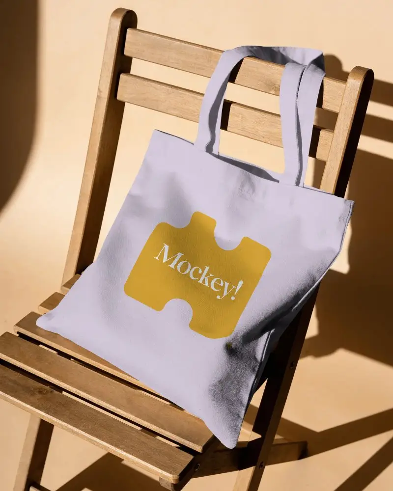 Eco Friendly Reusable Tote Bag Mockup For Custom Designs And Personalized Print Ideas