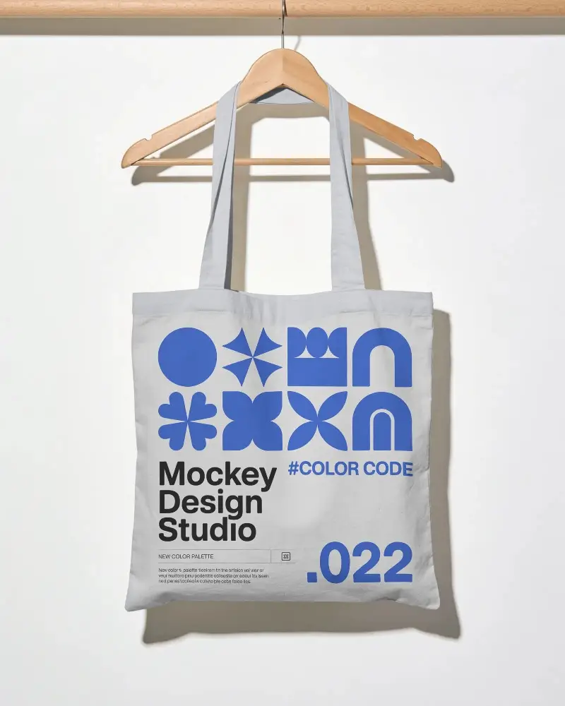 Versatile Cotton Tote Bag Mockup For Custom Printed Designs And Reusable Everyday Use Accessories