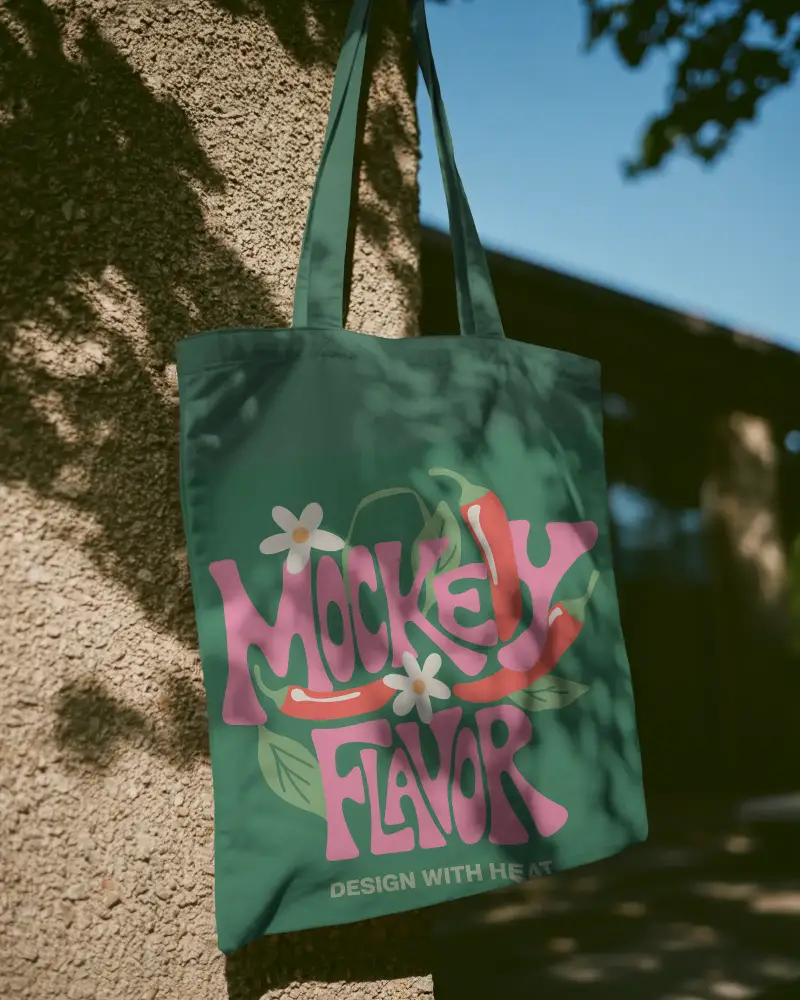 Eco Friendly Reusable Tote Bag Mockup For Custom Design And Branding Showcase