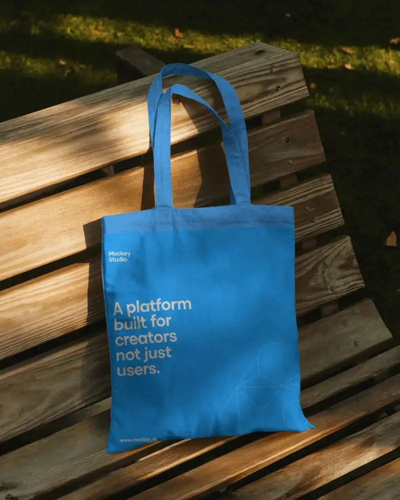 Eco Friendly Tote Bag With Durable Straps Perfect For Grocery Shopping And Everyday Use