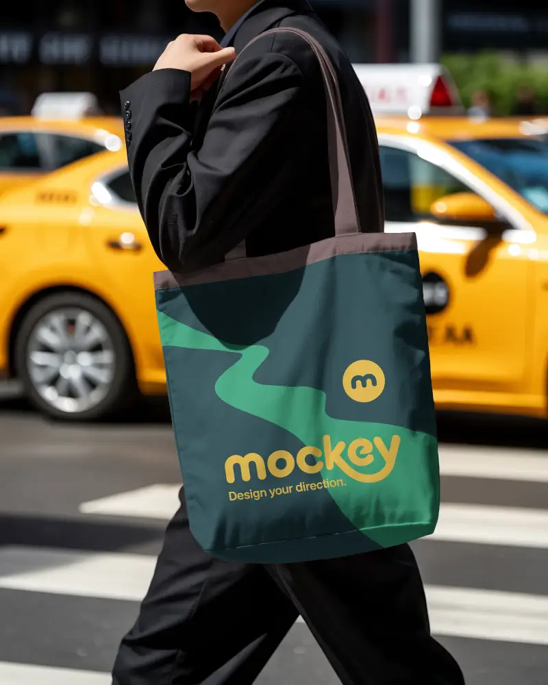 Minimalist Canvas Tote Bag Mockup Perfect For Custom Printing And Personal Use Needs