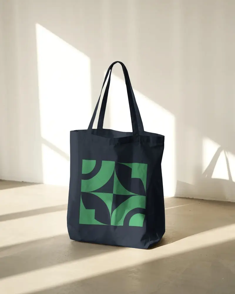 Reusable Canvas Tote Bag Mockup For Eco Friendly Shopping And Casual Everyday Use Essentials