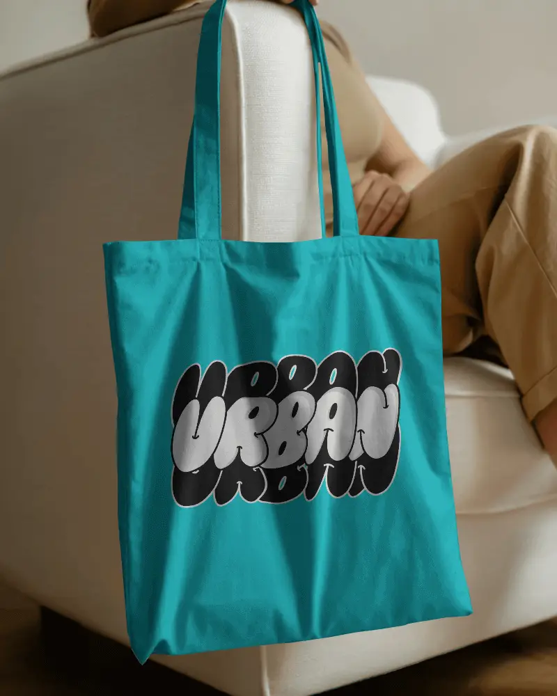 Versatile Canvas Tote Bag With Strong Handles Ideal For Work School Or Casual Outings