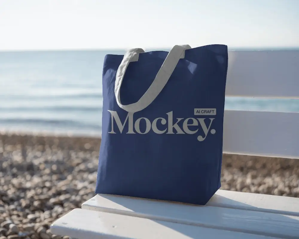 Minimalistic Tote Bag Mockup Ideal For Sustainable Fashion And Casual Everyday Use 0303