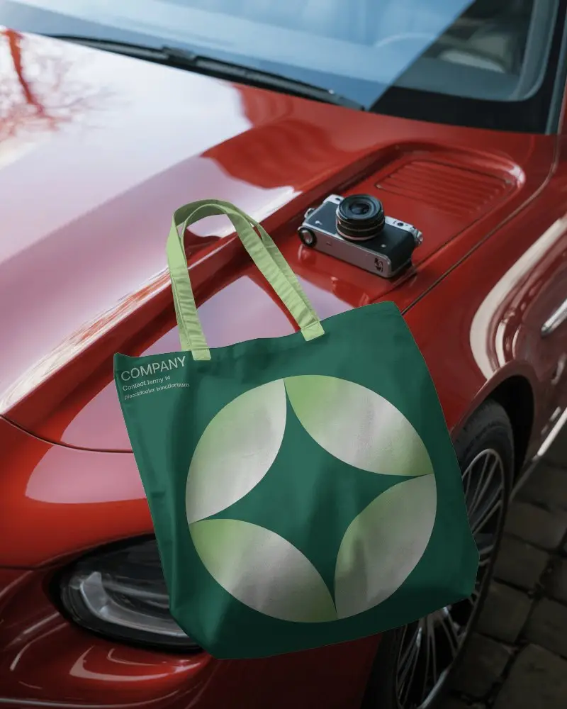 Stylish Everyday Tote Bag Mockup For Custom Logo Designs And Branding Purposes 0310