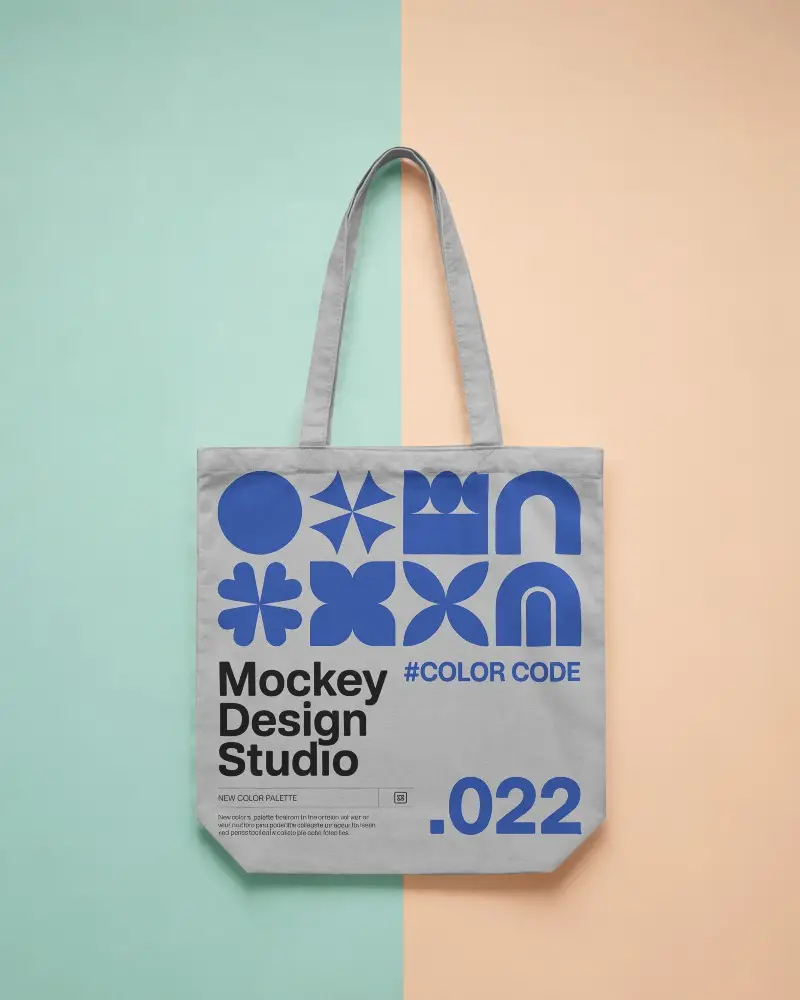 Reusable Canvas Tote Bag Plain Design Eco Friendly Shopper Carryall For Daily Essentials 0314