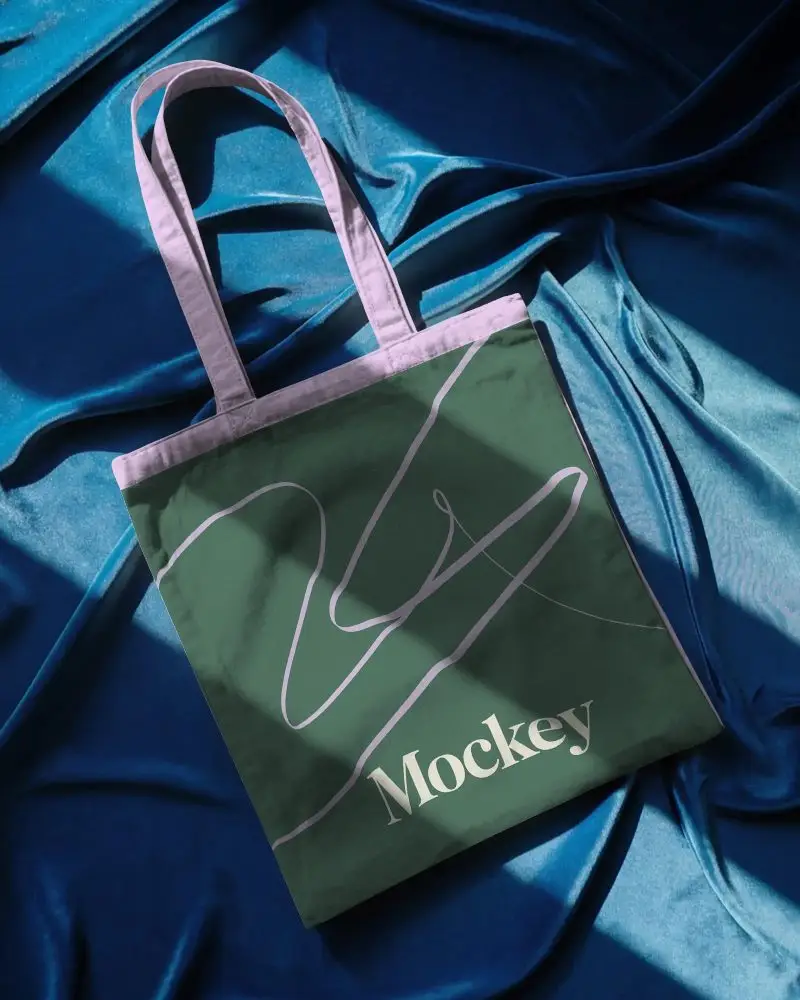 Eco Friendly Cotton Tote Bag Mockup Ideal For Sustainable Fashion Campaigns And Marketings