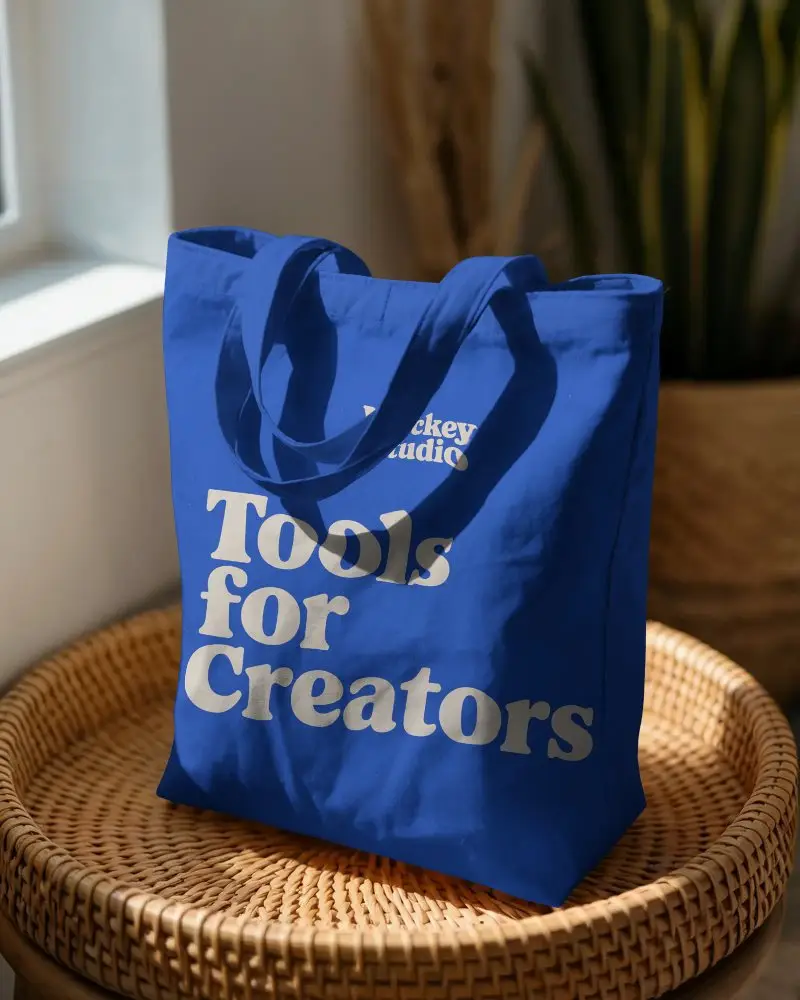 Eco Friendly Reusable Tote Bag Mockup For Custom Design Presentation And Brand Promotion