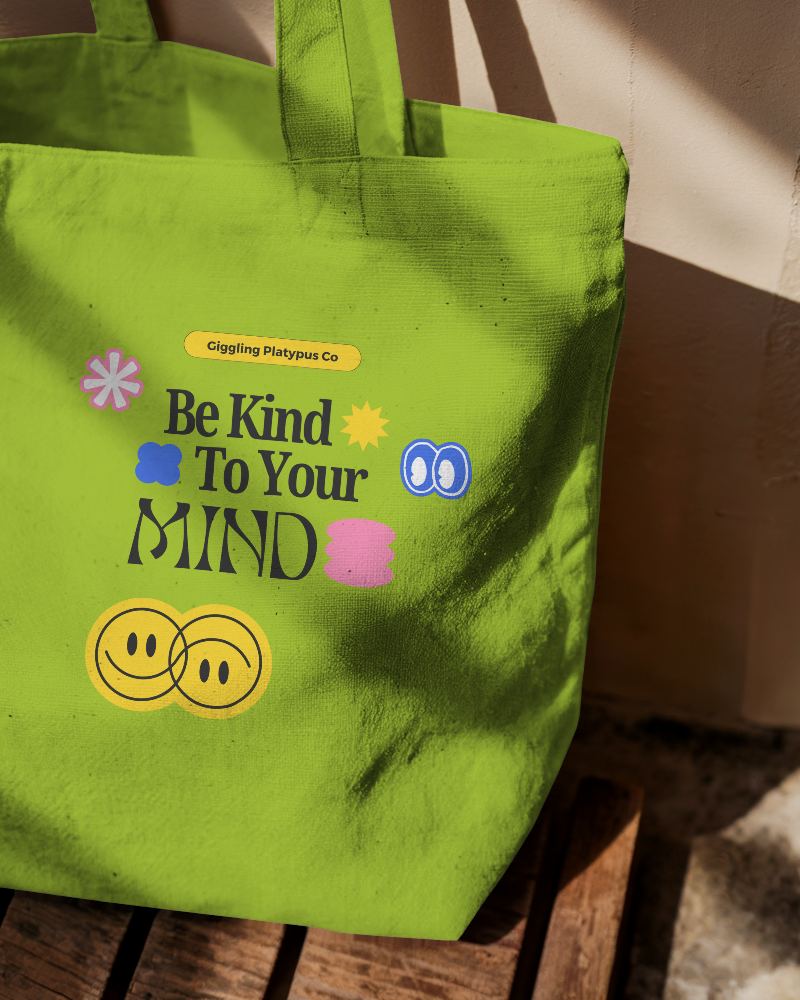 Outdoor Picnic Totebag Mockup Cotton Bag On Bench In Warm Sunlight 0128