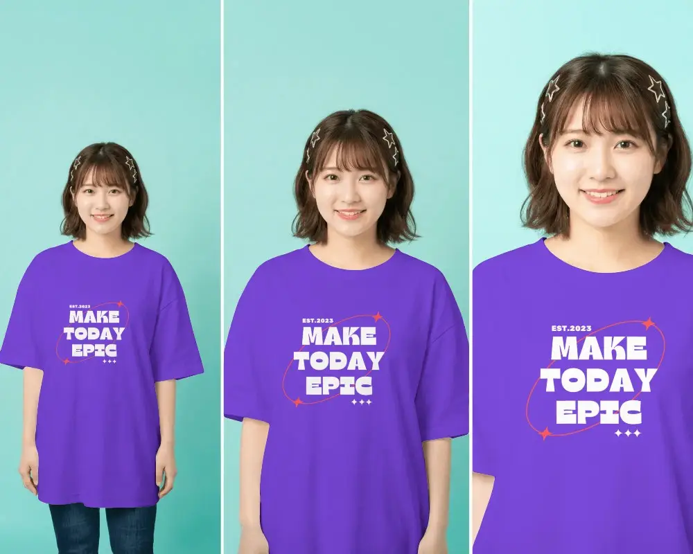 Classic Round Neck Basic Style Comfortable T Shirt Mockup Ideal For Casual Outfits