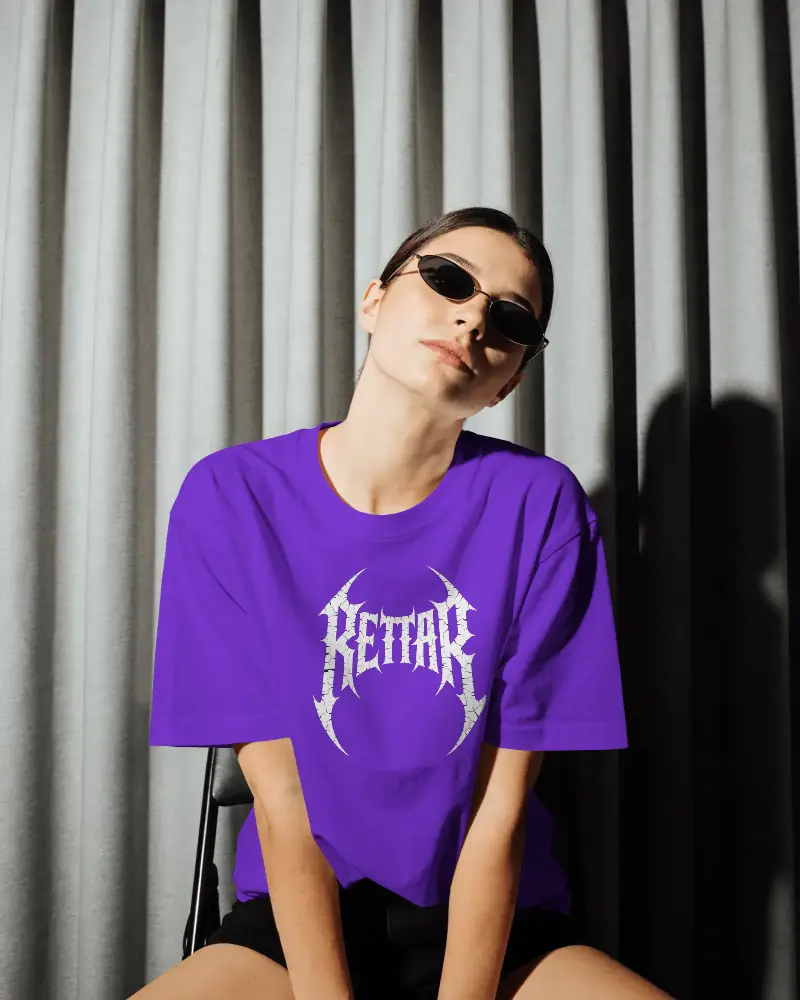 Stylish Womens Loose Fit Tshirt Mockup For Fashion Branding And Advertising Use