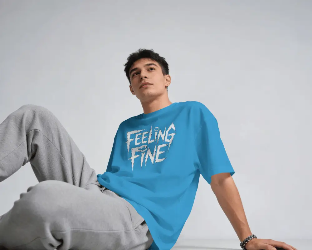Relaxed Casual Mens Tshirt Mockup For Fashion Promotions And Brand Showcase