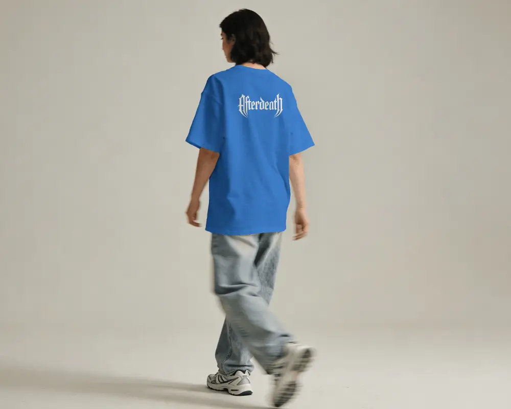 Casual Loose Fit Tshirt Mockup For Modern Streetwear Style Perfect For Everyday Urban Wear