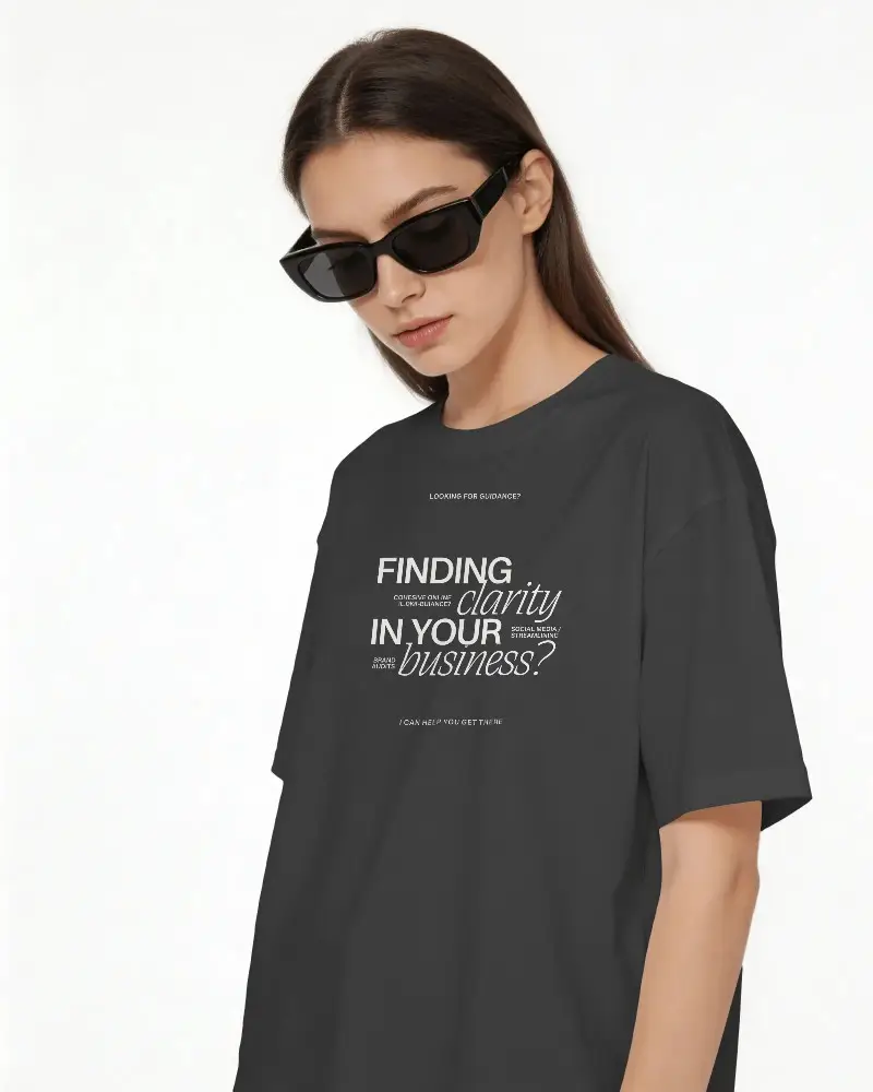 Casual Loose Fit Tshirt Mockup For Women With Round Neck Perfect For Everyday Wear