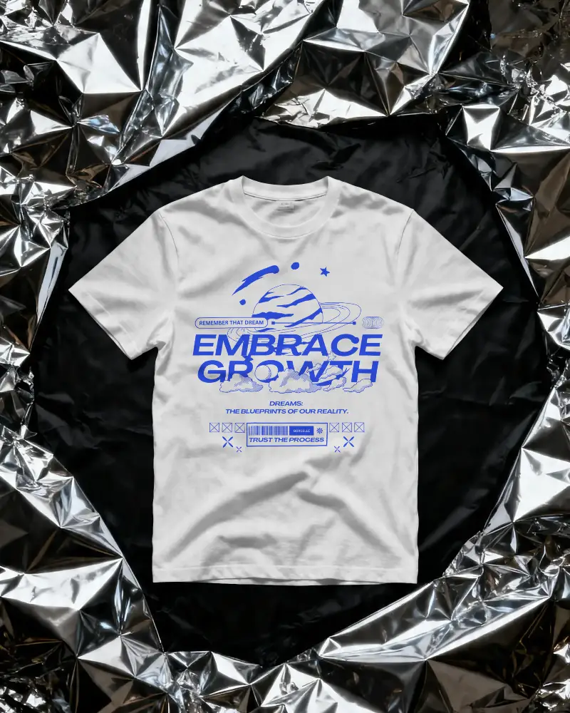 Everyday Comfort Fit Plain Tshirt Mockup For Digital Artwork Display Promotions