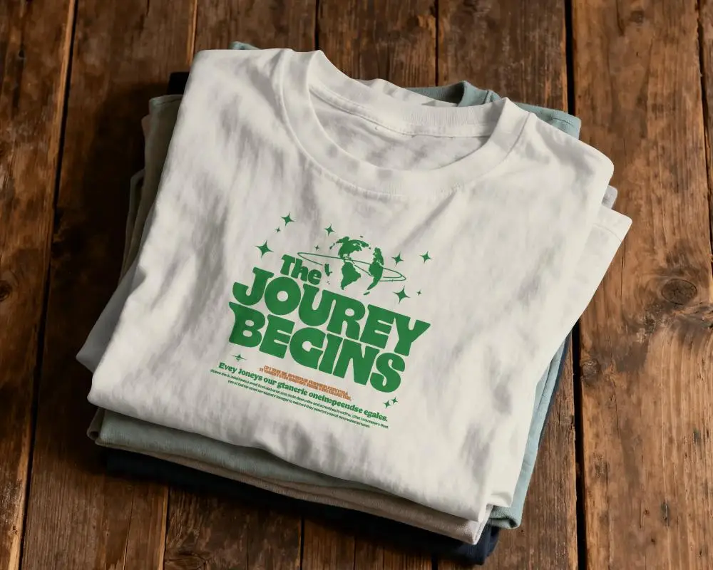 Stack Of Comfortable Plain Cotton Tshirts Mockup Made For Everyday Casual Wear And Stylish Outfits