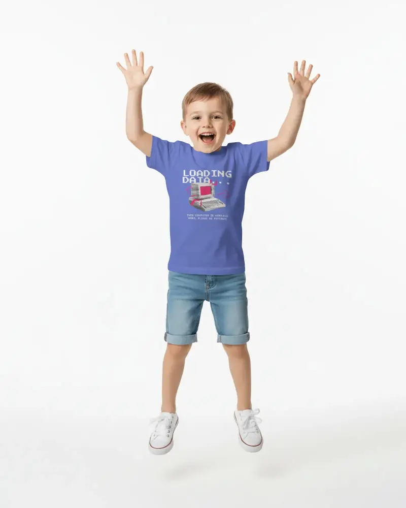 Kids Casual Comfortable Tshirt Mockup For Custom Designs And Personalized Apparel