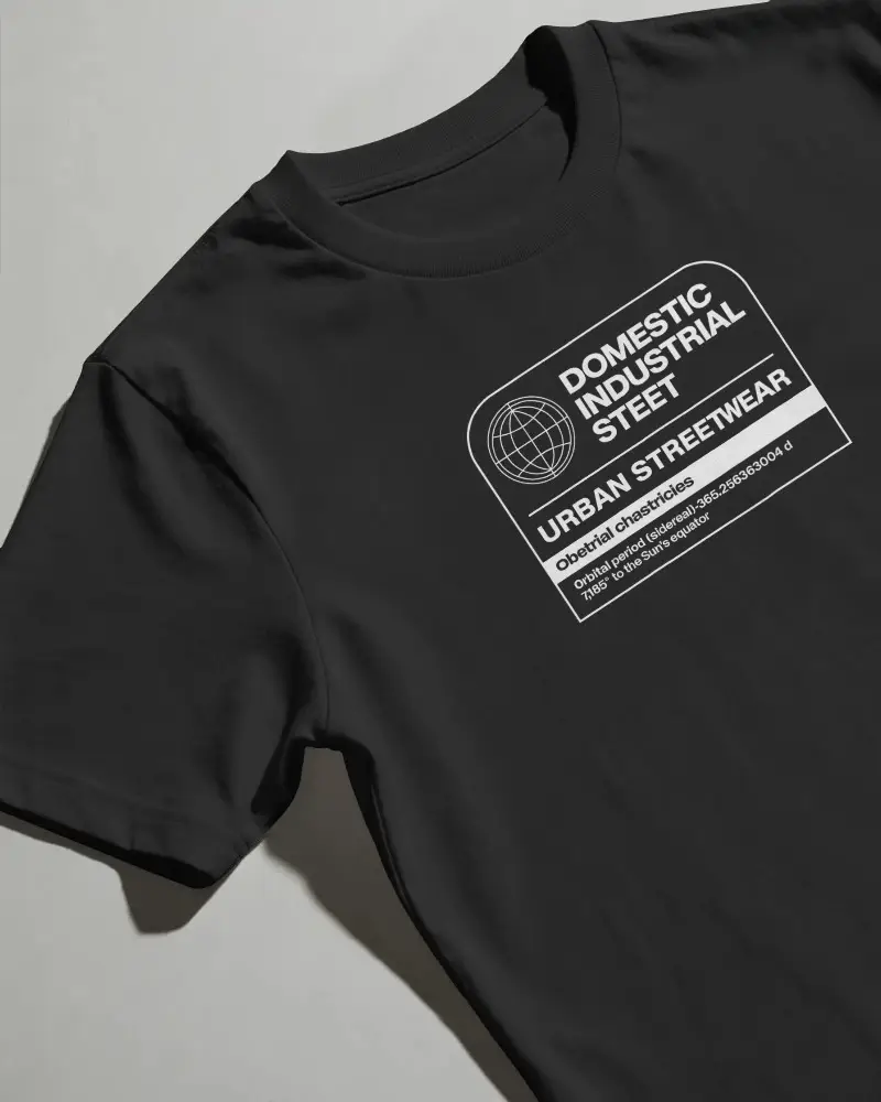 Premium Quality Comfortable Cotton Crew Neck Short Sleeve Basic Tshirt Mockup