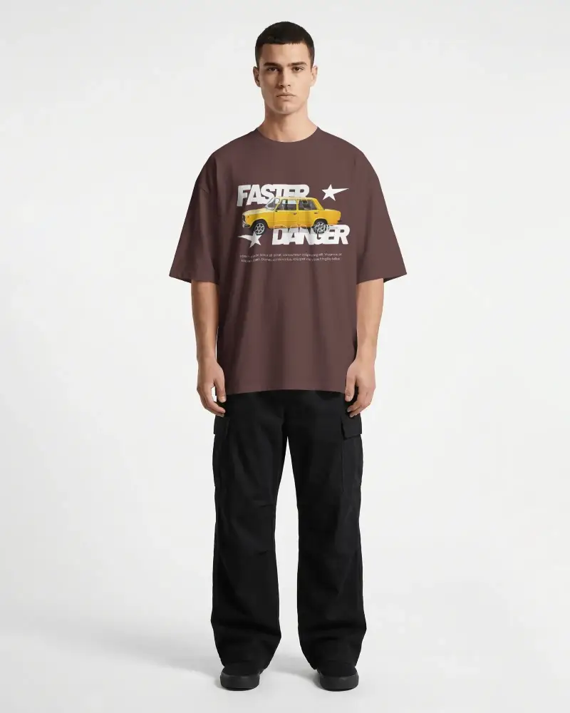 Men S Casual Loose Fit T Shirt Mockup With Round Neck Perfect For Everyday Wear And Layering