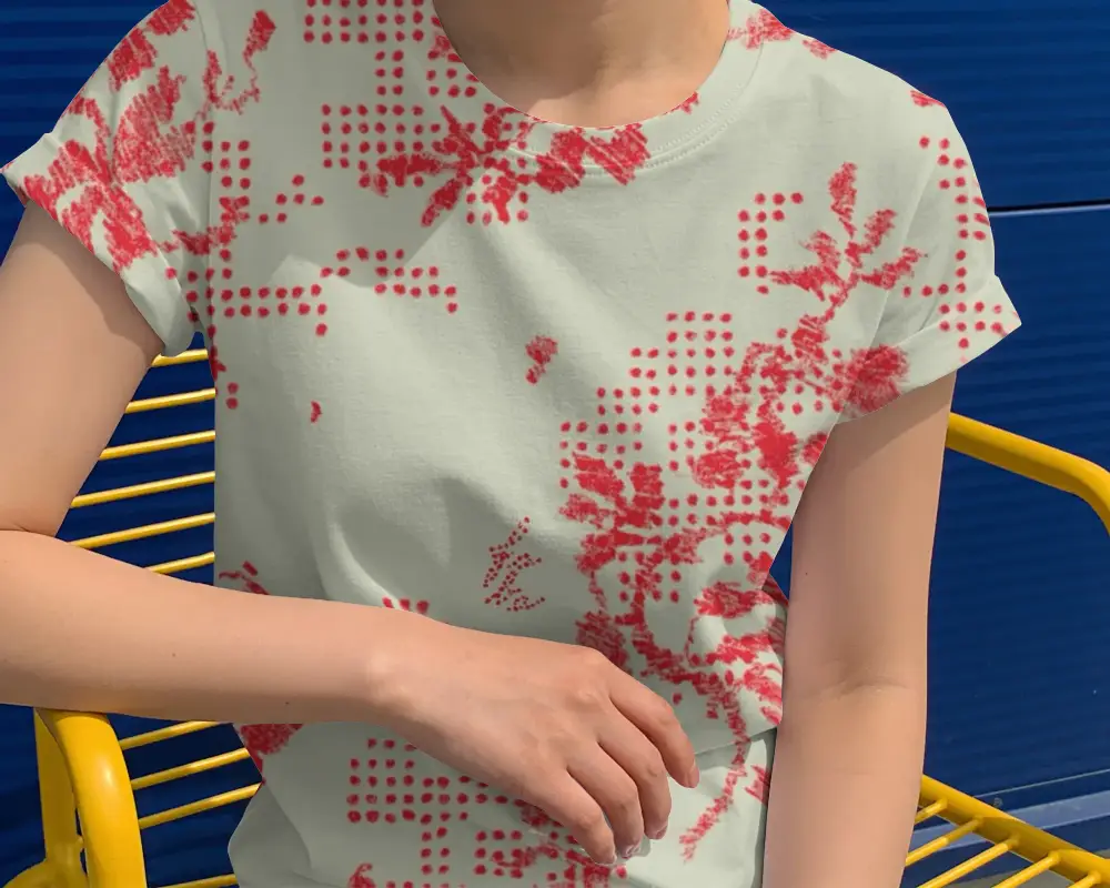 Comfortable Casual Relaxed Fit Short Sleeve Crewneck T Shirt Mockup For Everyday Wear