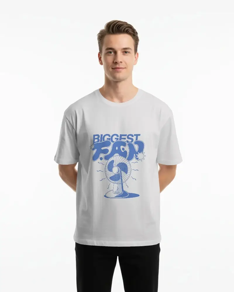 Premium Basic Cotton Tshirt Mockup For Men Relaxed Fit Simple Clean Design