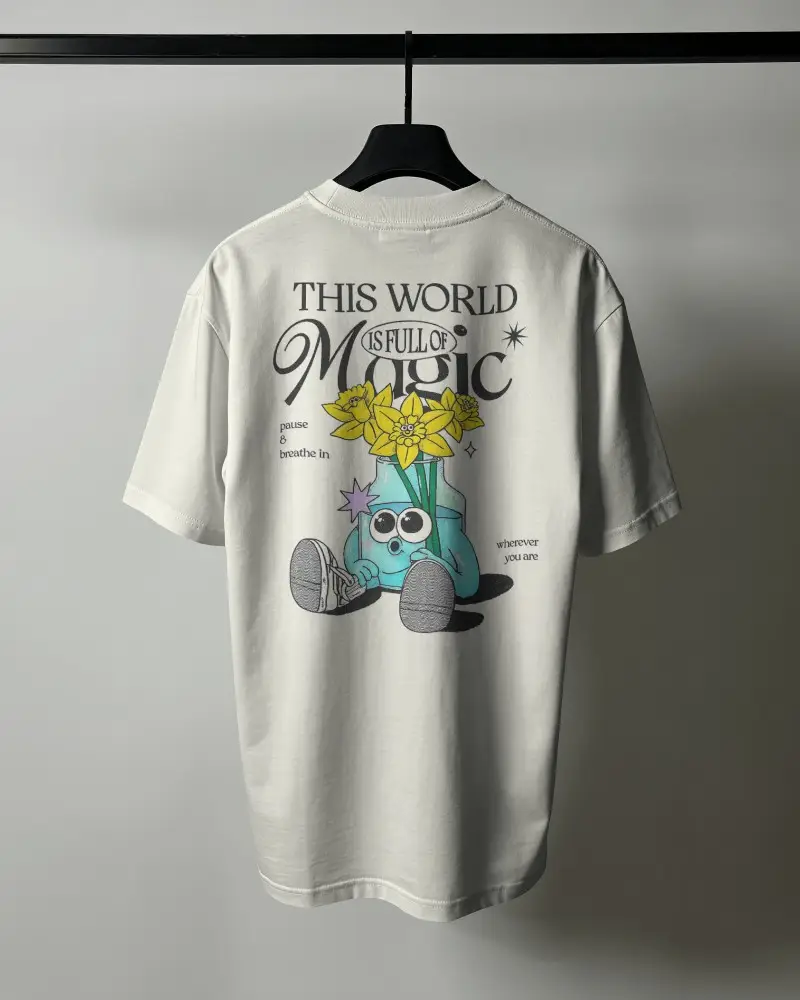 Back View Tshirt Mockup Hanging On Black Hanger With Dramatic Side Lighting