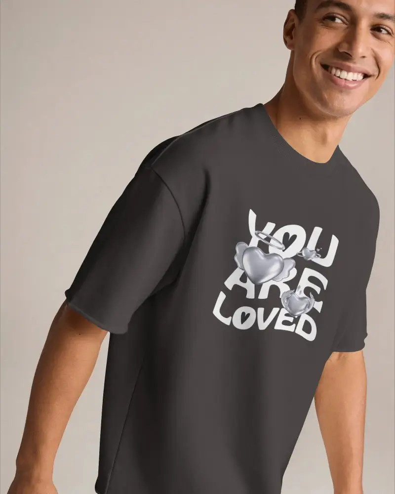 Premium Easy Fit Cotton Tshirt Mockup For Men Comfortable Daily Wear And Casual Style