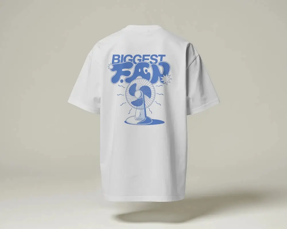 Plain Back Tshirt Mockup For Custom Apparel Designs And Printing Projects Online