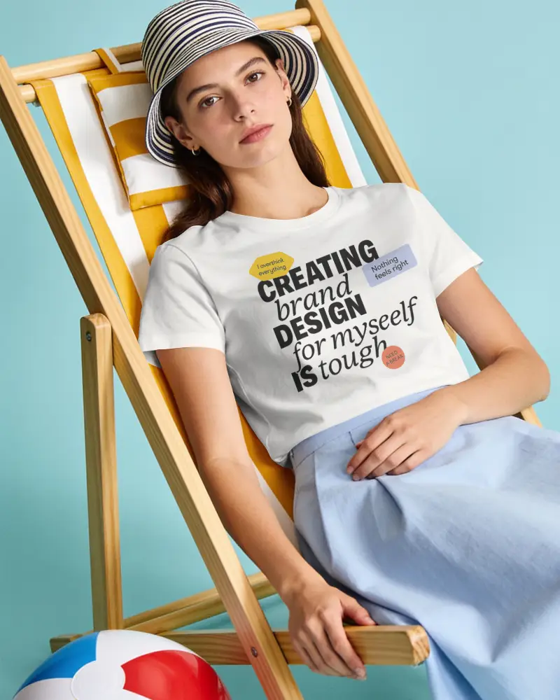 High Quality Comfortable Tshirt Mockup For Women With Perfect Summer Outfit Ideas And Style