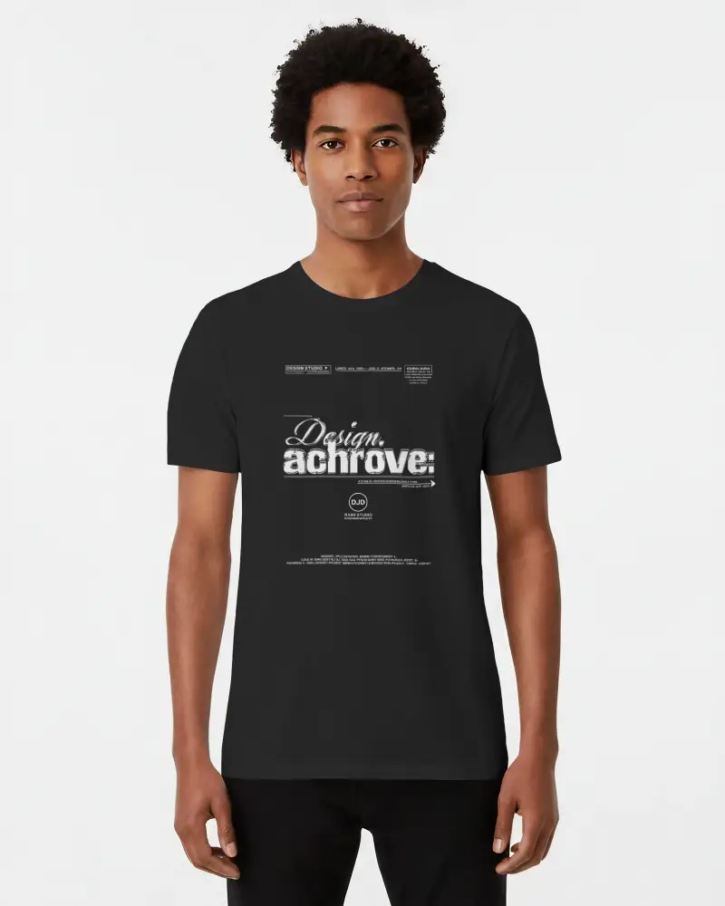 Minimalist Round Neck Tshirt Mockup Perfect For Simple Style And Easy Fashion