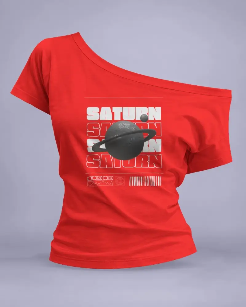Sculpted One Shoulder T Shirt Mockup With Ruched Waist And Fluid Asymmetric Neckline