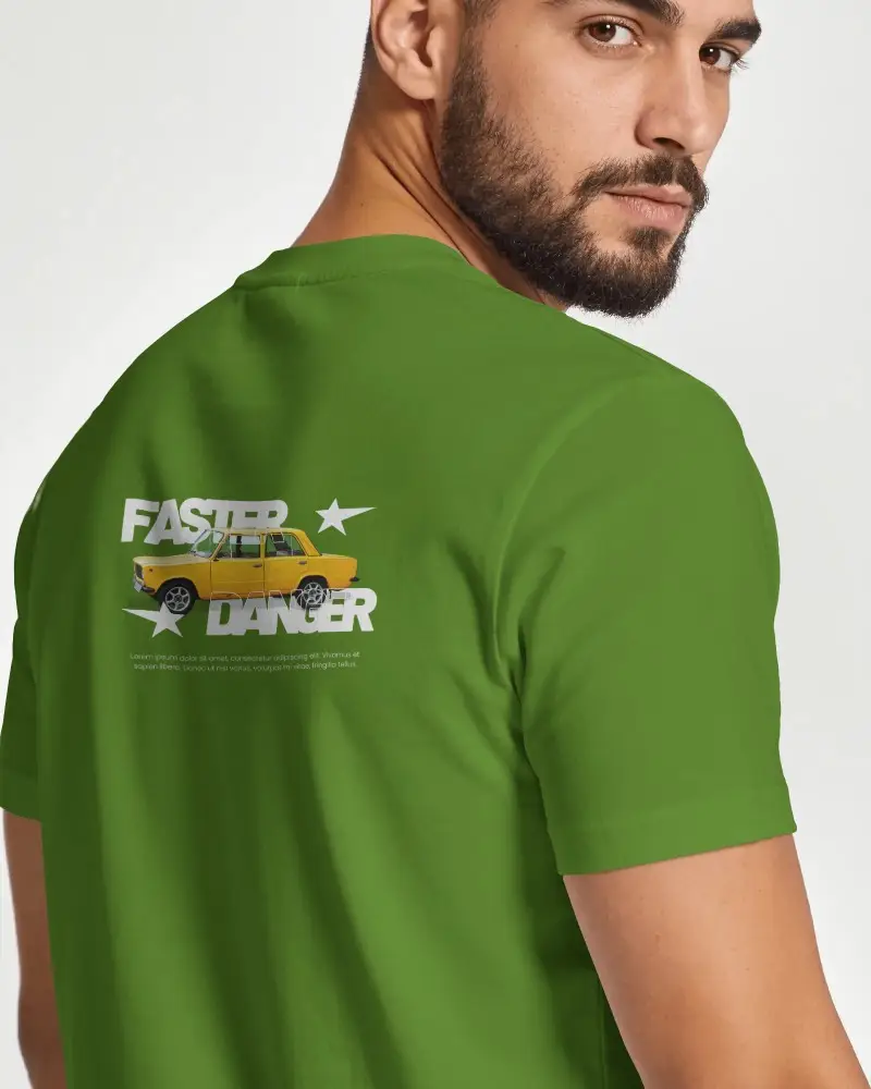 Classic Crewneck Tshirt Mockup Perfect For Casual Wear And Daily Street Style Outfits