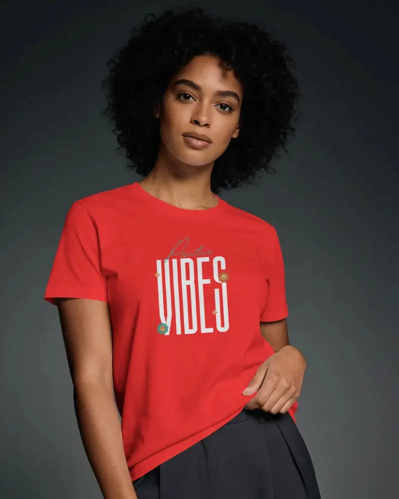 Versatile Stylish Womens Plain Crew Neck Tshirt Mockup Easy To Match And Layer Fashion Item
