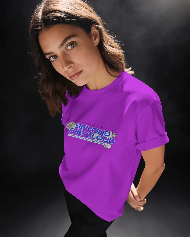 Comfortable Relaxed Fit Women Tshirt Mockup Casual Style Easy To Pair With Any Outfit Everyday Wear