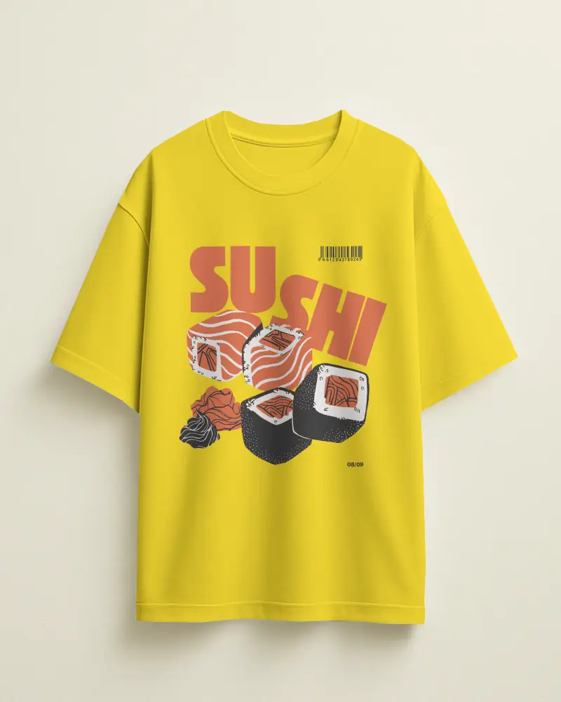 Boxy Tee Mockup Hanging White Shirt Minimal Wall Soft Lighting Clean Front View Design Ready