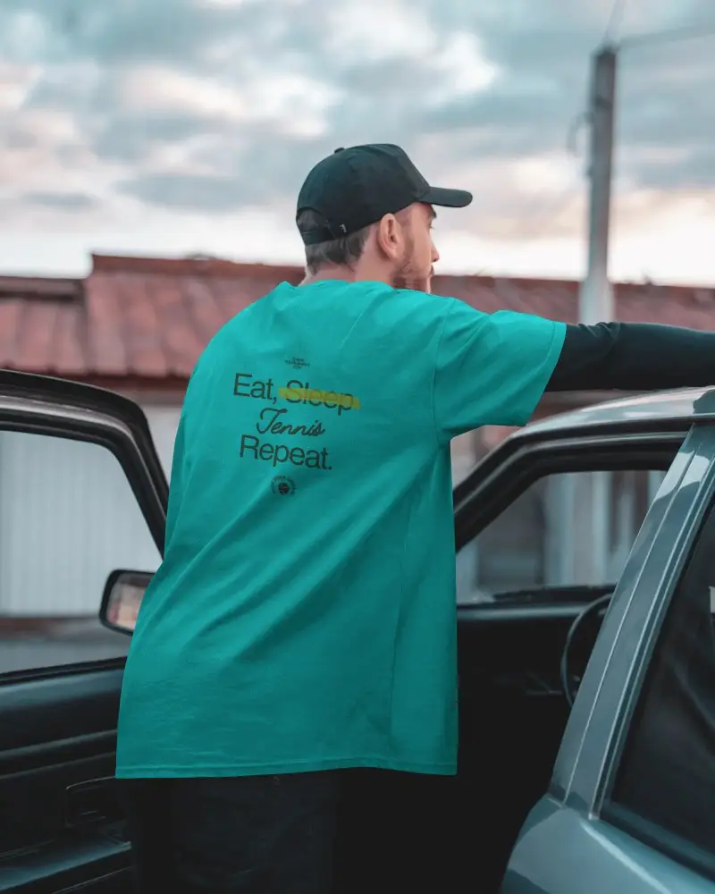 Premium Quality Short Sleeve Tshirt Mockup For Men Outdoor Wear Fashion Apparel Template