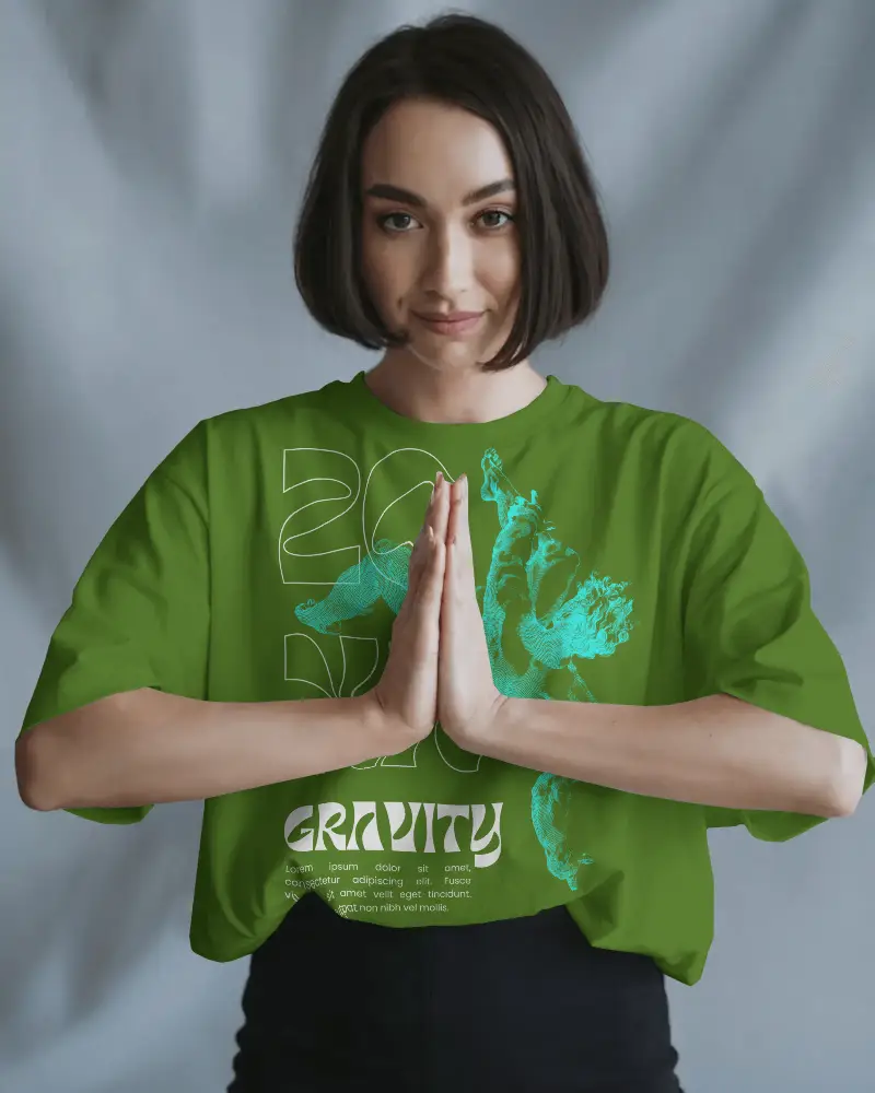 Unisex Basic Round Neck Tshirt Mockup Ideal For Layering Or Wearing Alone All Day Comfort