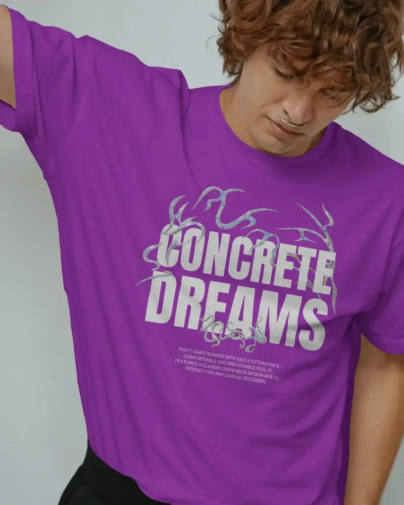 Unisex Relaxed Fit Plain Tshirt Mockup Ideal For Custom Design Promotion Showcase