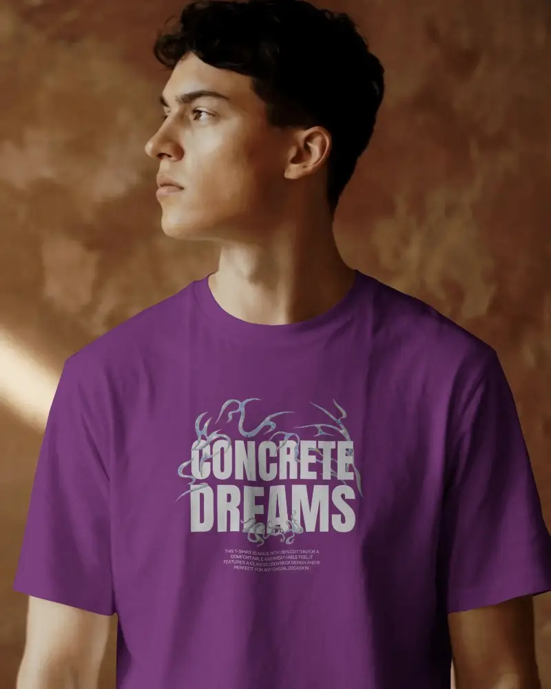 Classic Fitted Short Sleeve Tshirt Mockup For Fashion Brands Online Store Display