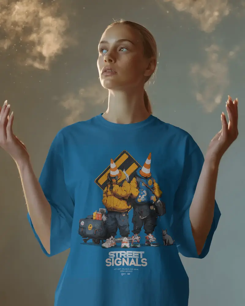 Comfortable Relaxed Fit Cotton Tshirt Mockup For Fashion Product Presentation