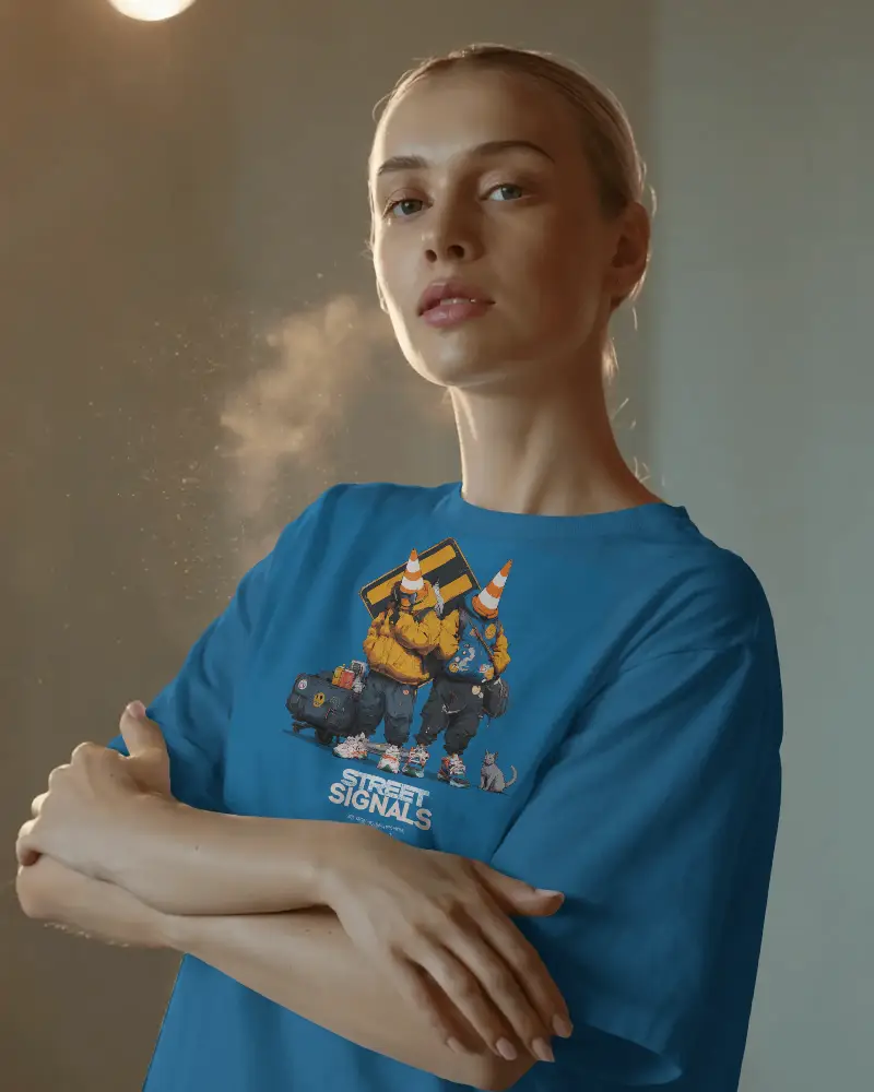 Minimalistic Comfort Fit Tshirt Mockup Casual Daily Wear High Quality Fabric Design