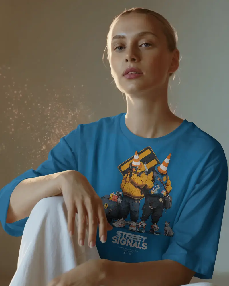 Comfortable Relaxed Fit Basic Short Sleeve Women Tshirt Casual Everyday Wear Mockup