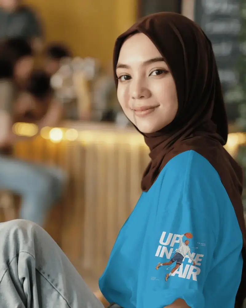 Versatile Relaxed Fit Tshirt Mockup For Women Designed For Comfort Style And Daily Wear