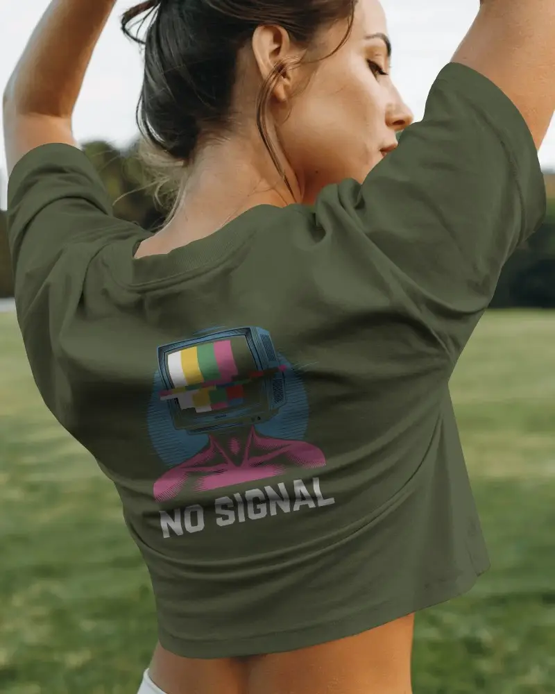 Soft Comfortable Womens Basic Cropped Tshirt Mockup Ideal For Sporty And Leisure Outfits